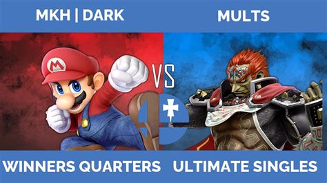 RogaSmash 267 SSBU Winners Quarters MKH Dark Mario Vs Mults