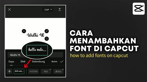 Cara Menambahkan Font Di Capcut Panduan Lengkap Untuk Capcut Lovers