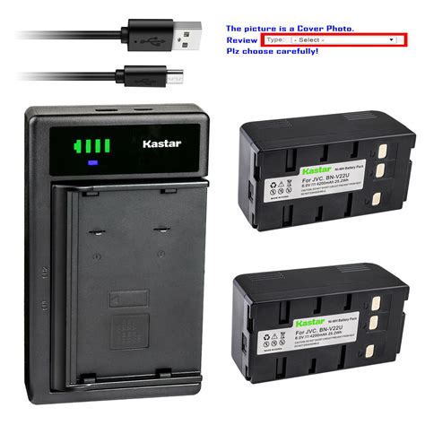 Kastar Battery Usb Charger For Panasonic Pv Bp18 Pv S770a Vz Lds15 Xm