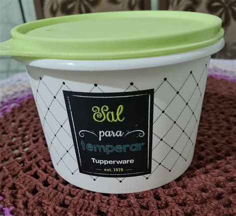 Tupperware Caixa Sal Kg Linha Bistr Litros M Vel De Cozinha