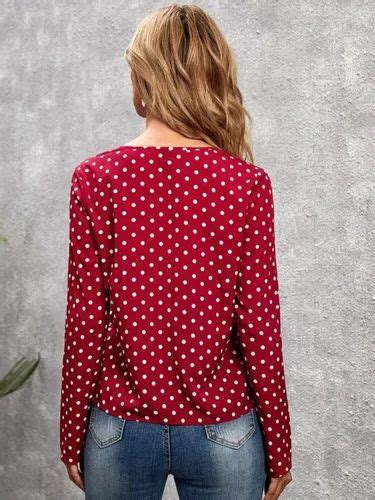 Red Polka Dot Top At Rs 450 Gurgaon Id 26153011562