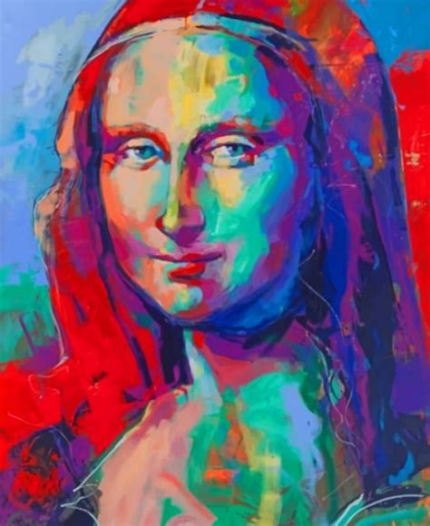 Diamond Painting Mona Lisa Colors Full Image Painting