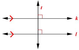 Perpendicular Transversal Theorem