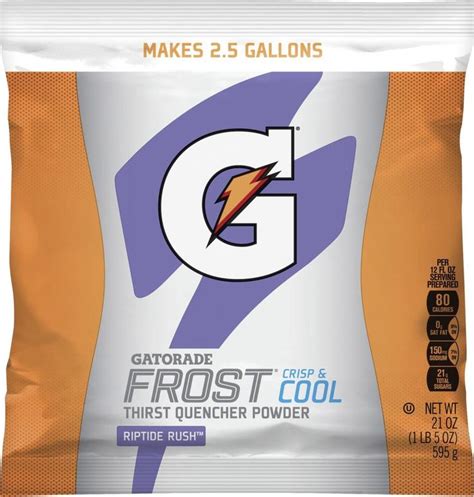 Gatorade Gatorade Frost Riptide Rush Thirst Quencher Powder 21 Ounce ...