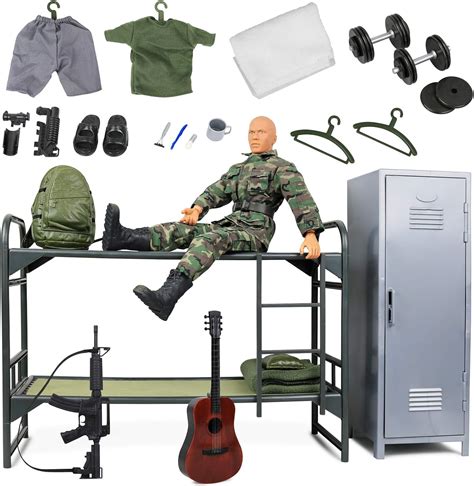 Buy Click N Play Military Camp Bunk House Life Military 12 Action