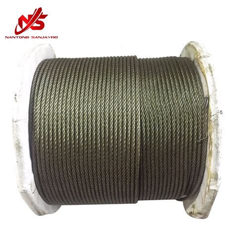 Lifting Ungalvanized Black Steel Wire Rope X China Steel Wire And Wire