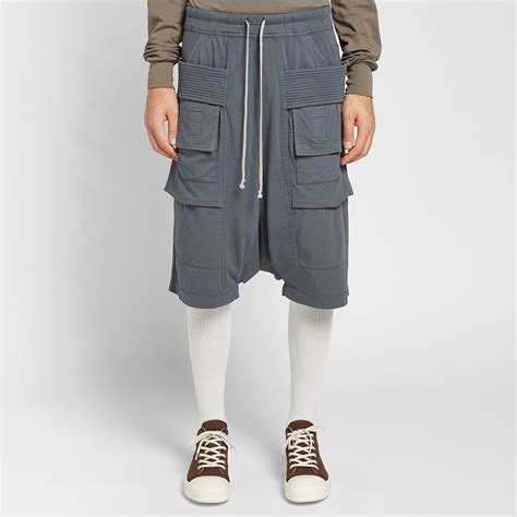 Rick Owens DRKSHDW Creatch Cargo Pods Flint END