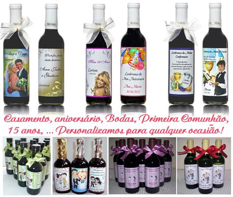 Rótulo Personalizado Para Vinho Elo7 Produtos Especiais