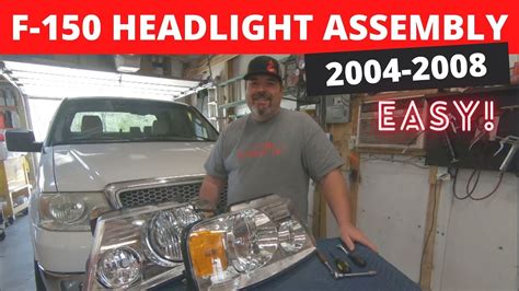 2004 2008 Ford F 150 Headlight Assembly Replacement And Review Youtube