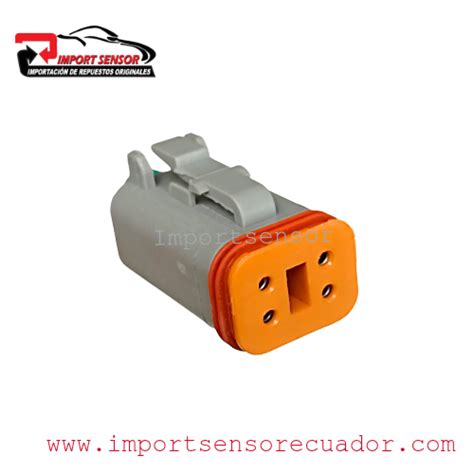 CONECTOR 4 PINES SENSOR VARIOS CAMION Código SOQ466 IMPORTSENSOR ECUADOR