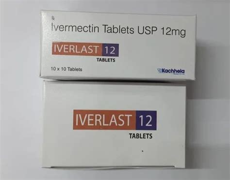 Iverlast 12 Ivermectin 12mg Tablets At Rs 80 Strip Of 10 Tablets