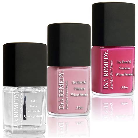 Drs Remedy 3 Pack Nail Polish Kit Think Positive Trio