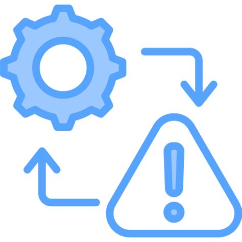 Risk Management Generic Blue Icon