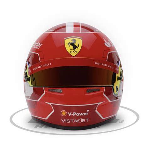 Mini Helmet Bell Charles Leclerc Scuderia Ferrari Motorsport