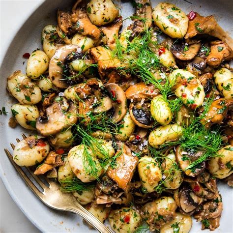 Gnocchi épicés aux champignons Diety Cook