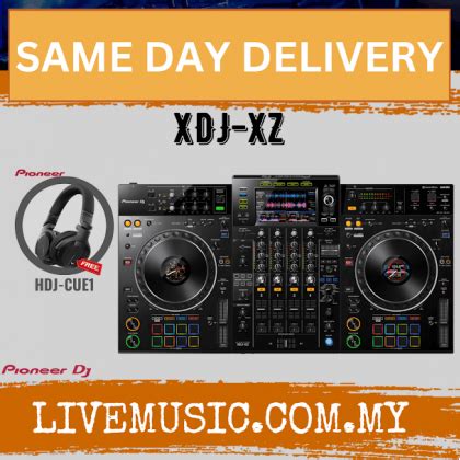 Pioneer Dj Xdj Xz Professional All In One Rekordbox Dj System With