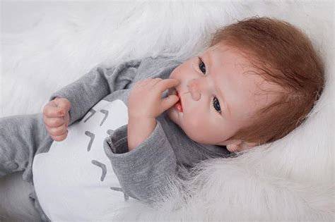 Jacob Cm Reborn Baby Dolls Boy Soft Silicone Vinyl Lifelike