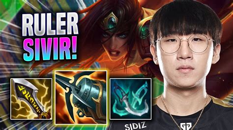 RULER IS A MONSTER WITH SIVIR GEN Ruler Plays Sivir ADC Vs Kalista