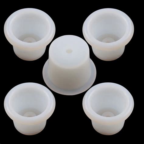 Pcs Lot Home Brewing Silicone Rubber Bored Stoppers For Airlock Hole