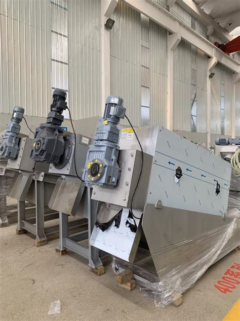 Fully Automatic Sludge Dewatering Screw Press For Municipal Solid Waste