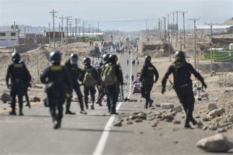 Peru Faced With Demonstrations Government Decrees State Of Emergency