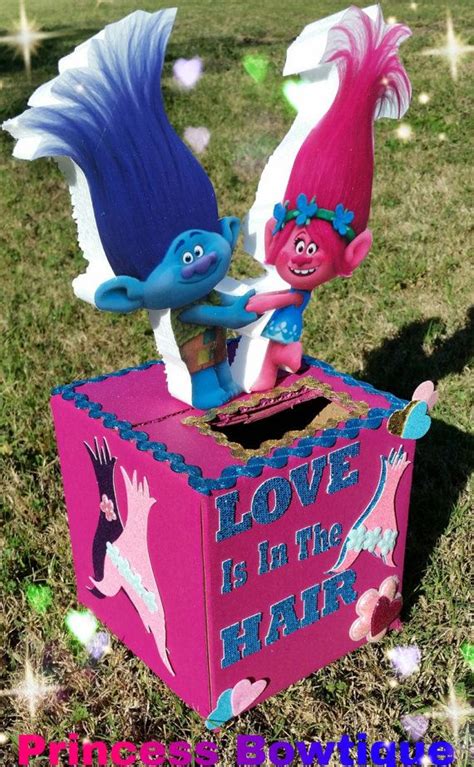 Trolls Valentines Boxes Trolls Valentines By PrincessTutusJewerly