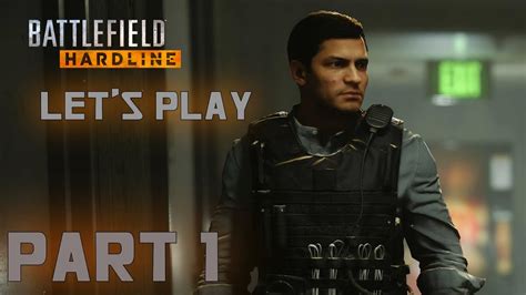 BATTLEFIELD HARDLINE LETS PLAY PART 1 YouTube