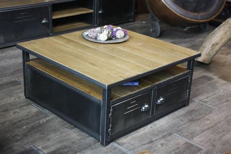 Table Basse Caisson De Style Industriel Homify