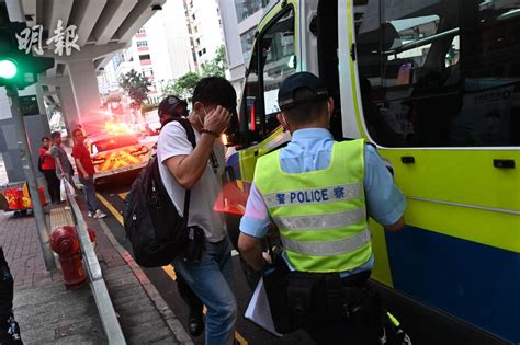 紅磡巴士撞少女 昏迷送院 受訓巴士司機被帶走 1703 20240608 港聞 即時新聞 明報新聞網