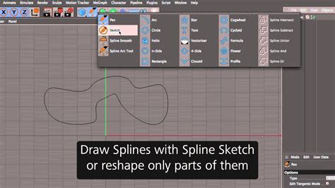 Cinema 4d R17 Spline Tools Youtube