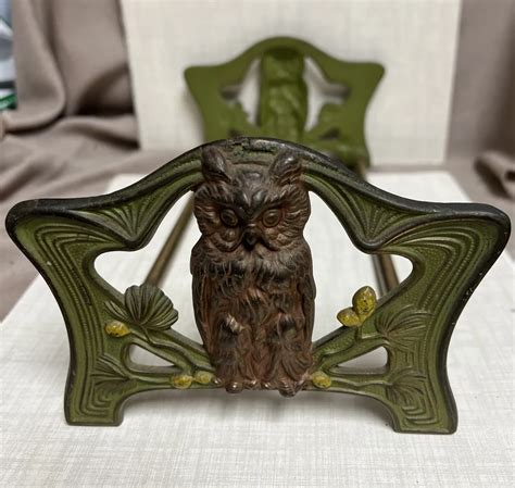 Brass Owl Bookends