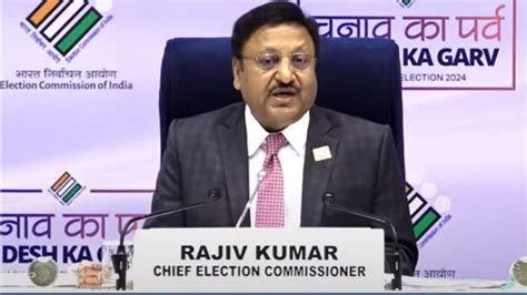 Election Commission Announces Poll Dates For Lok Sabha And Four State