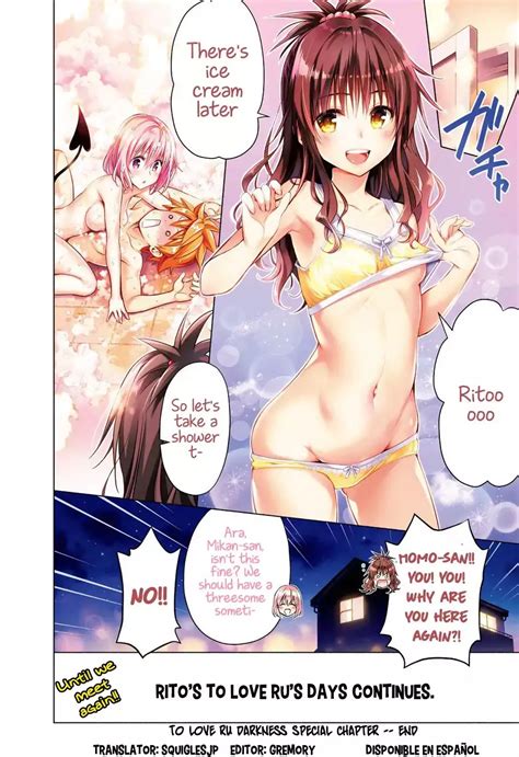 Read To Love Ru Kentaro Yabuki 20Th Anniversary 2 Oni Scan