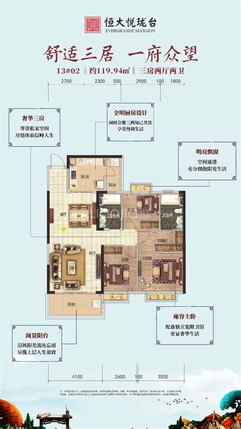 【恒大悦珑台株洲恒大悦珑台楼盘】房价户型开盘时间详情 株洲贝壳新房