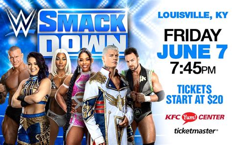 Wwe Friday Night Smackdown Kfc Yum Center