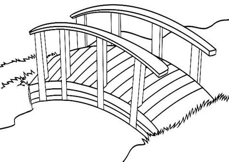 Desenhos De Ponte Para Imprimir E Colorir Pintar