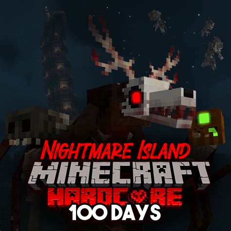 Minecraft Nightmare Island - Modpack by ShadowMech (100 Days Challenge ...