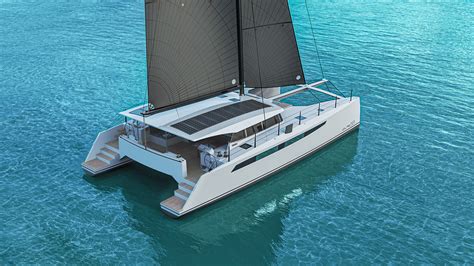 Curemarine Cure55 Catamaran Visualization 360 Vr Behance