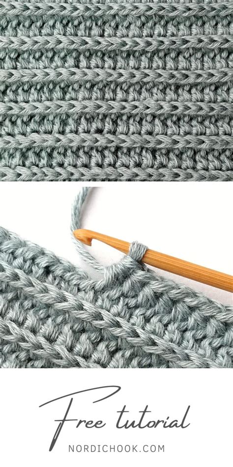 The Royal Ridge Stitch Nordic Hook Crochet Tutorial Artofit