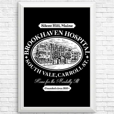 Brookhaven Hospital - Posters & Prints | Once Upon a Tee