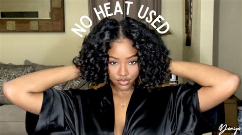 Easy Flexi Rod Set On Wet Natural Hair 2020 Youtube