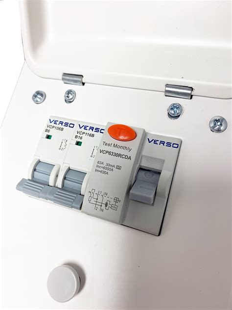 Verso Domestic Consumer Units Alert Electrical Electrical