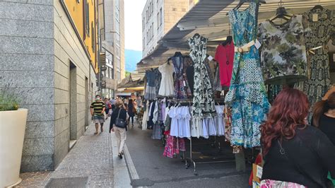 Lecco domani mercato in centro attenzione alla viabilità Prima Lecco