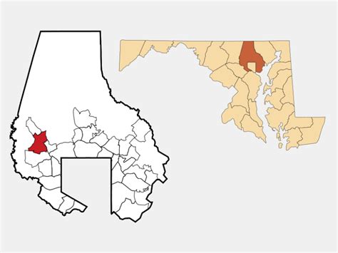 Owings Mills, MD - Geographic Facts & Maps - MapSof.net