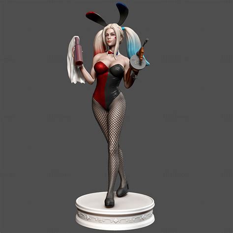 Bunny Harley Quinn 3d Printing Model Stl