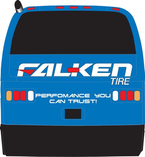 Falken Tire Bus Wrap Back By Davjos81 On Deviantart