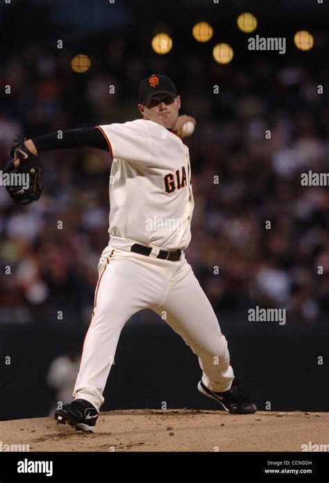 San Francisco Giants Pitcher Noah Lowry 51 Pitches Against The San