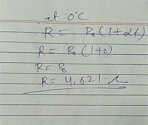 100C. Then its resistance Resistance of a copper coil is 4.64 22 40°C and 5.6 0°C fin ) is 1) 0. ...