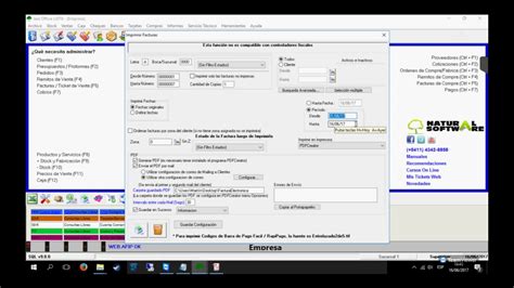 Envio De Factura Electronica Y Presupuestos Por Mail En PDF En Jazz
