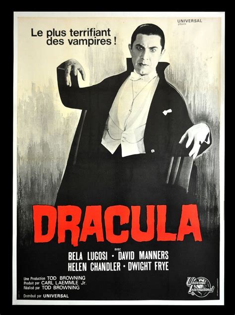 Details about DRACULA * CineMasterpieces 1960'S FRENCH BELA LUGOSI ...